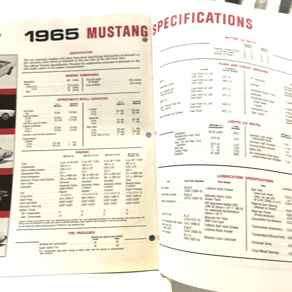 Ford Shop Tips Sept 1965 Vol. 2 No. 7 Special Announcement Issue Mustang - Picture 7 of 7